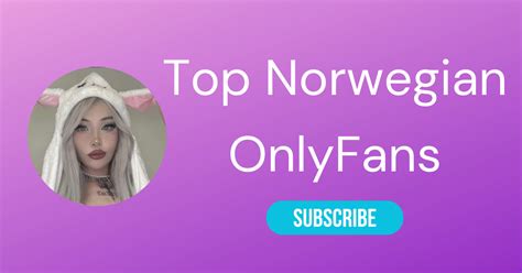 norwegian onlyfans girl|Top 10 Norwegian OnlyFans & Sexiest Norsk OnlyFans